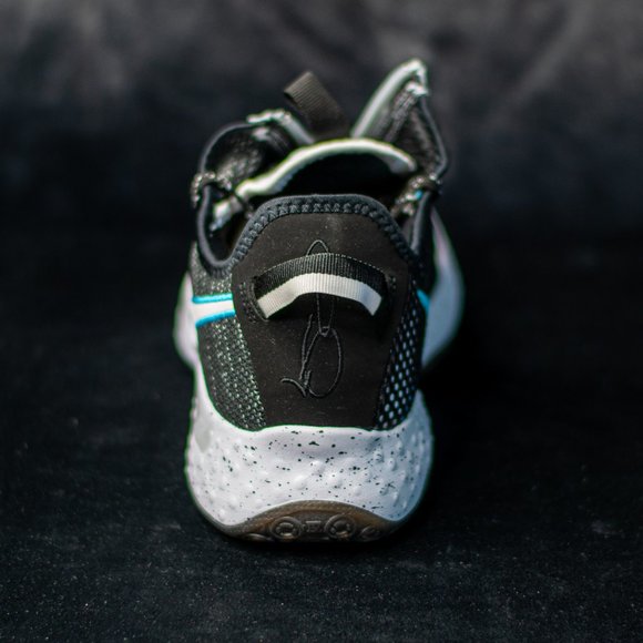 Nike Paul George 4 Grey Blue Men's Size 9.5 - Picture 6 of 15